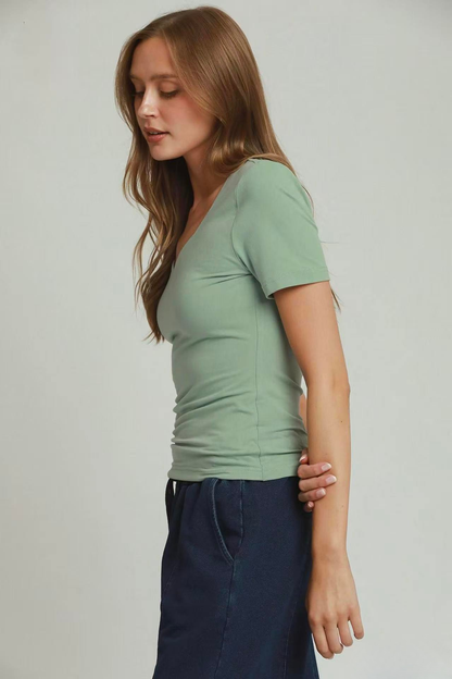 UMGEE SWEETHEART DOUBLE-LINED TOP